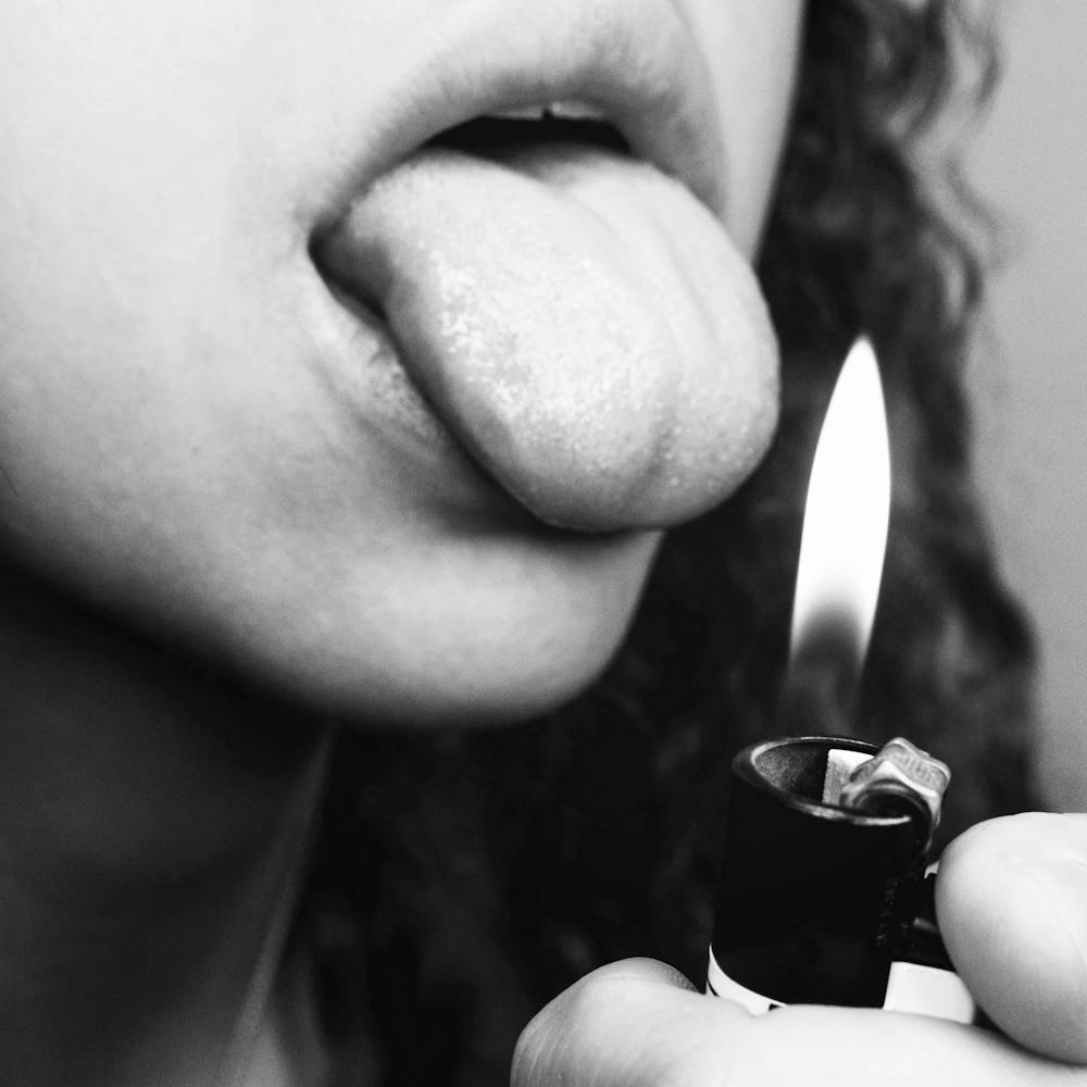 Stay Wild - Black and White Photograph - SQUARE