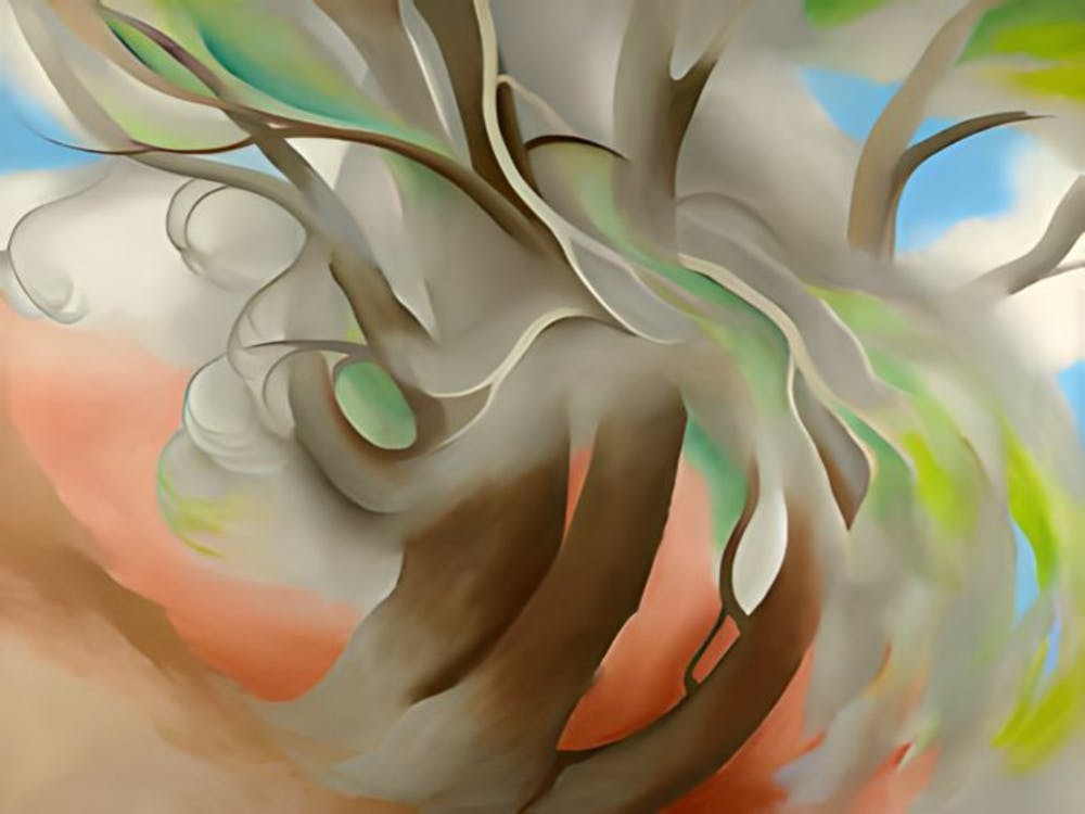 Georgia O'Keeffe - Spring Tree No. II