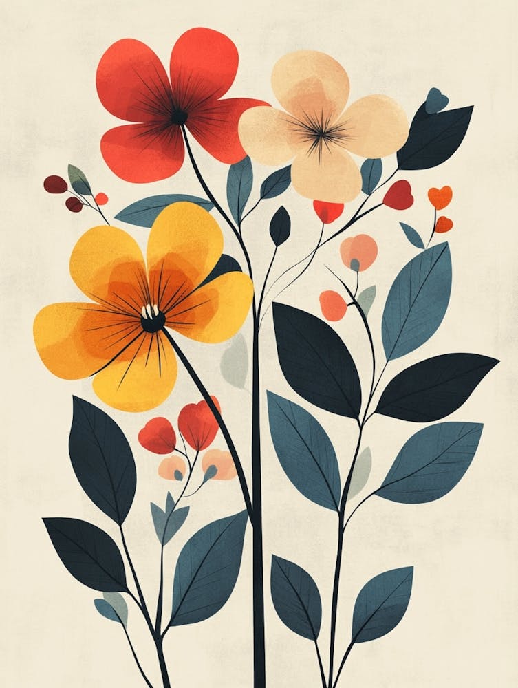 Flowers In A Vase 122