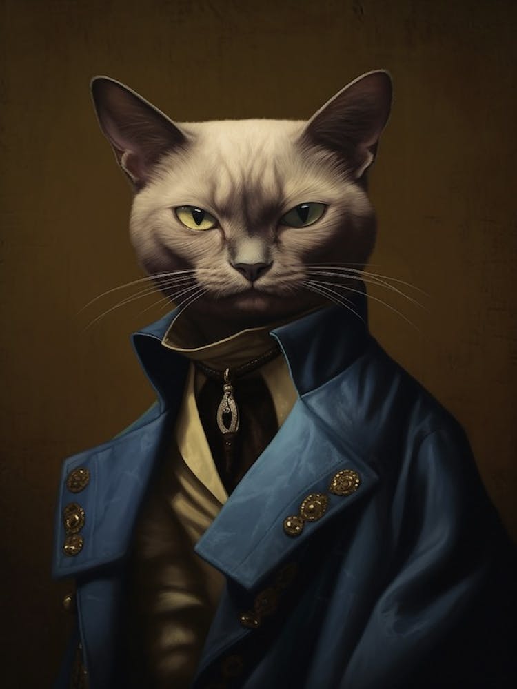 Gangster Cat Burmese 2