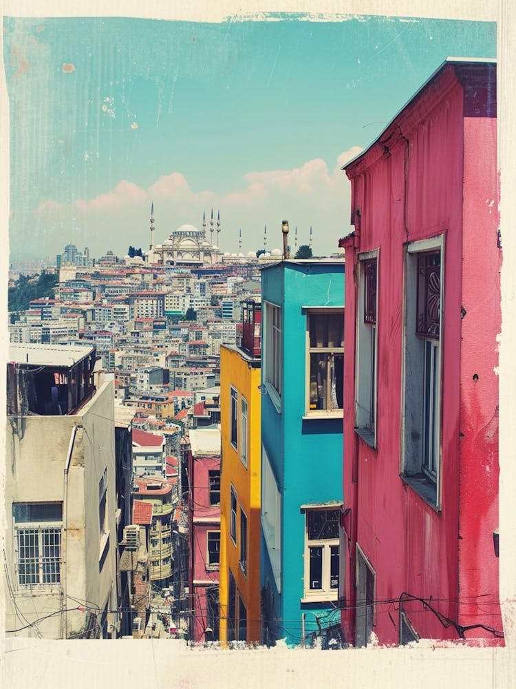 Retro Photo Style Of Istanbul 2