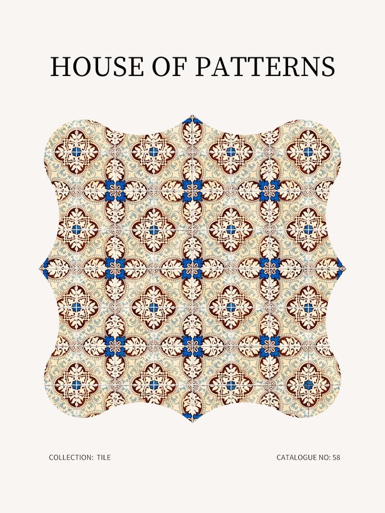 Tile Pattern Poster 59