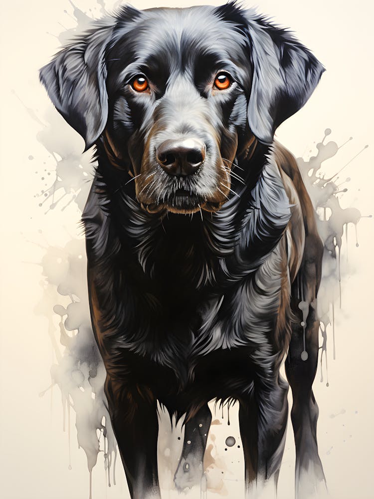 Whispering Whiskers The Thoughtful Dog