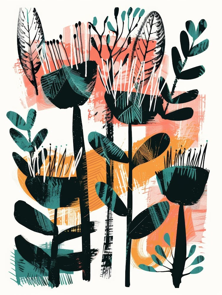 Flowers And Leaves 2