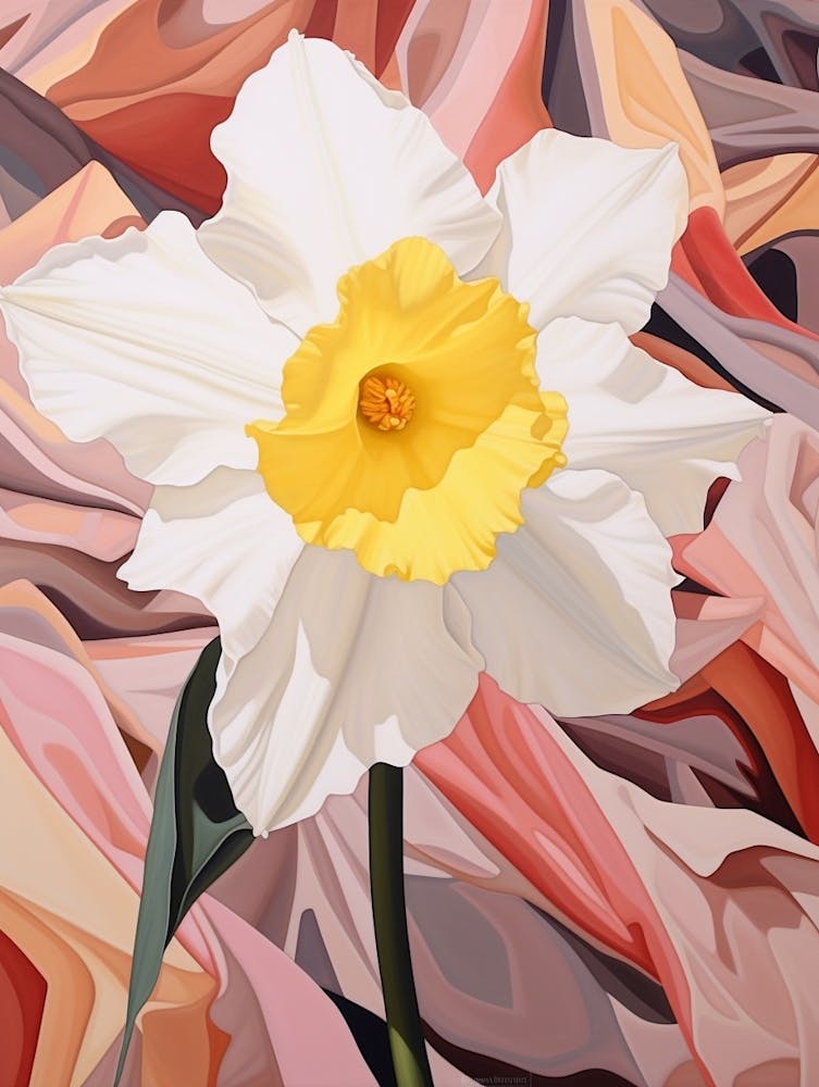Daffodil 1 Flower Painting
