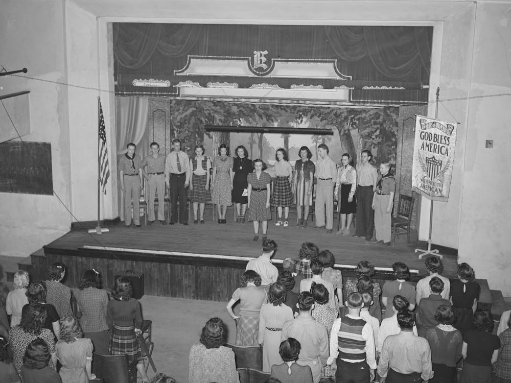 Americanization Program At High School At Eufaula, Oklahoma By Russell Lee