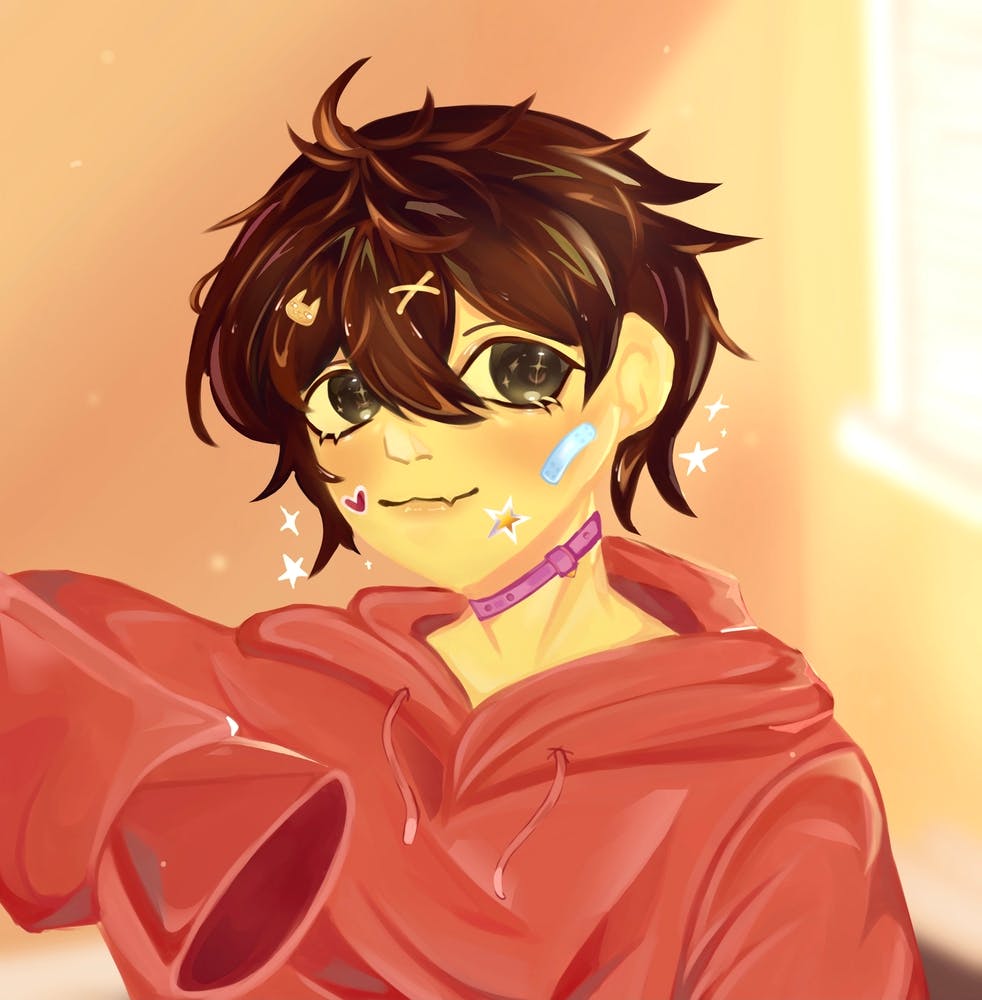 My character Ethan:3