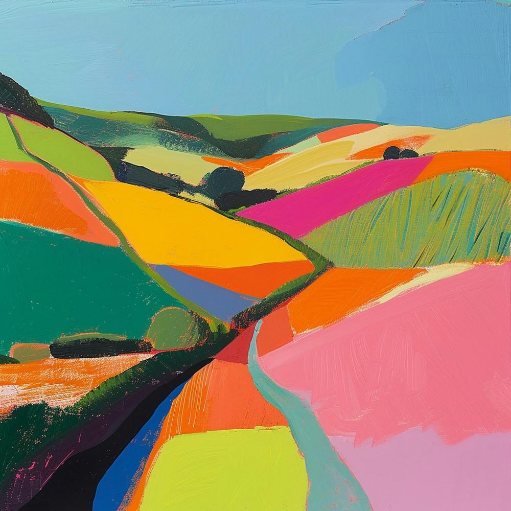 Abstract Travel Collection Great Britain 2