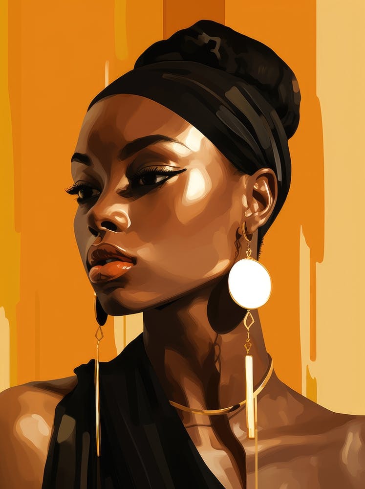 African Woman Portrait 7
