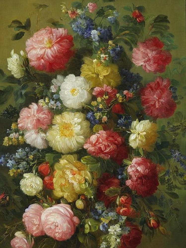 Bourvardia Painting 1 Flower