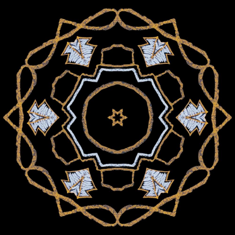 Geometric Symmetrical Tribal Motif