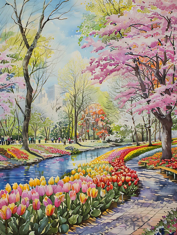 Tulips In The Park 3