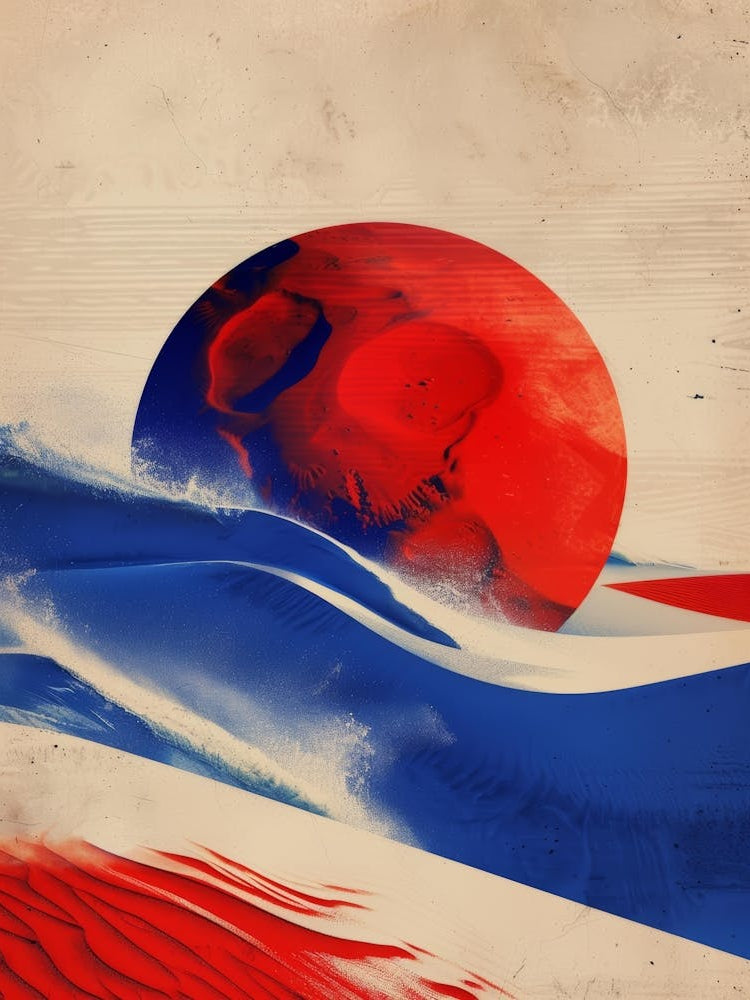 Sun Rises Over The Ocean 1