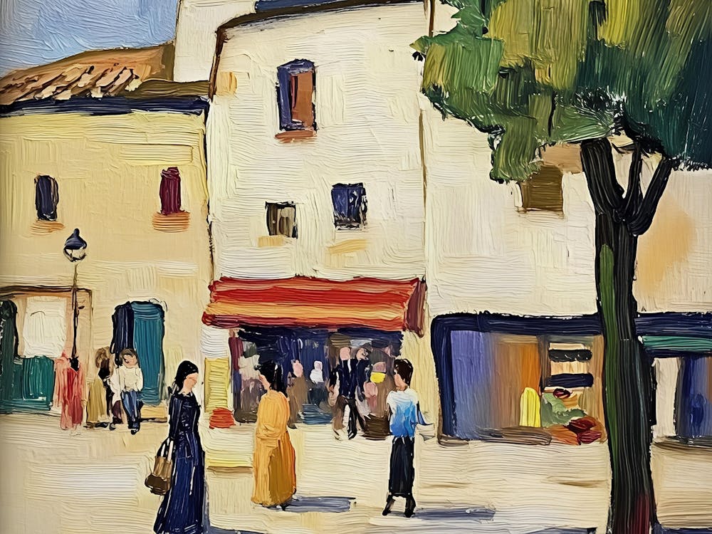 Street Scene In Mallorca