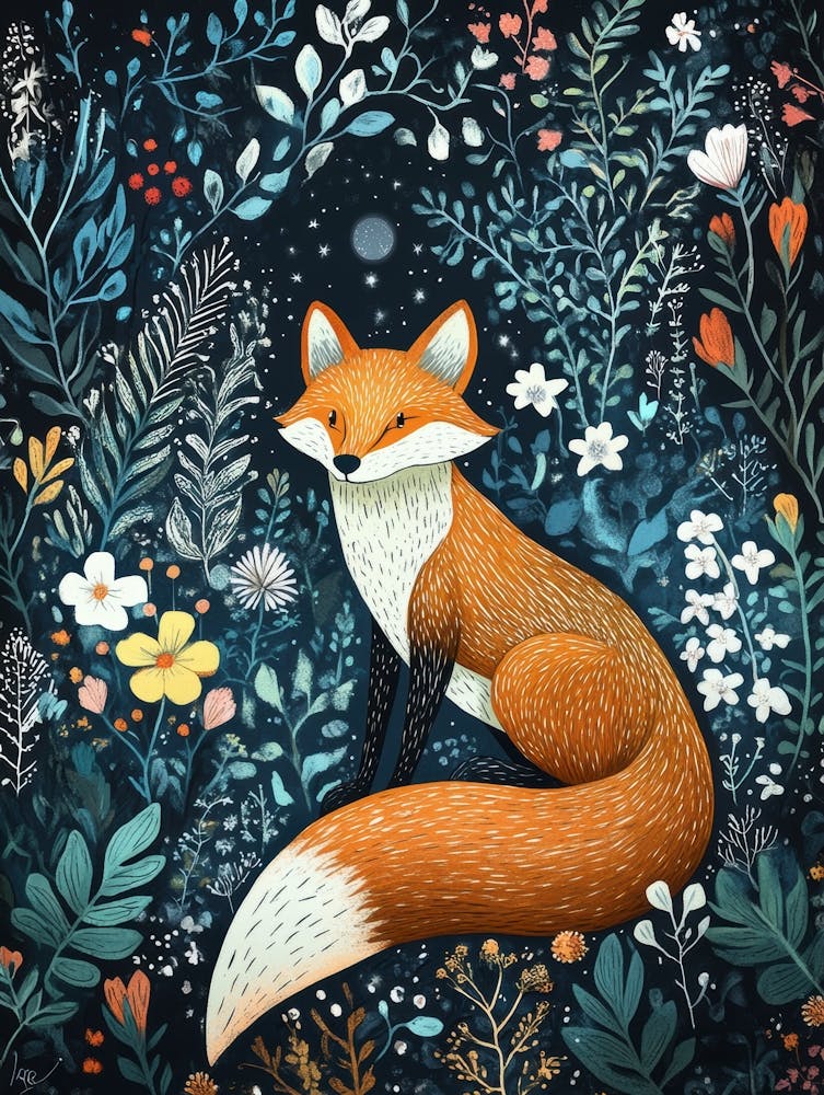 Renard Dans La Forêt 5