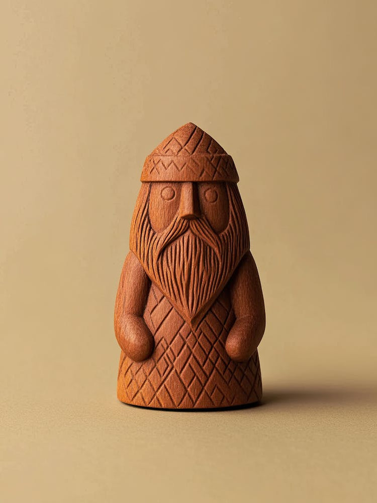 Viking Figurine,Tafl Chess, Viking's Chess Poster