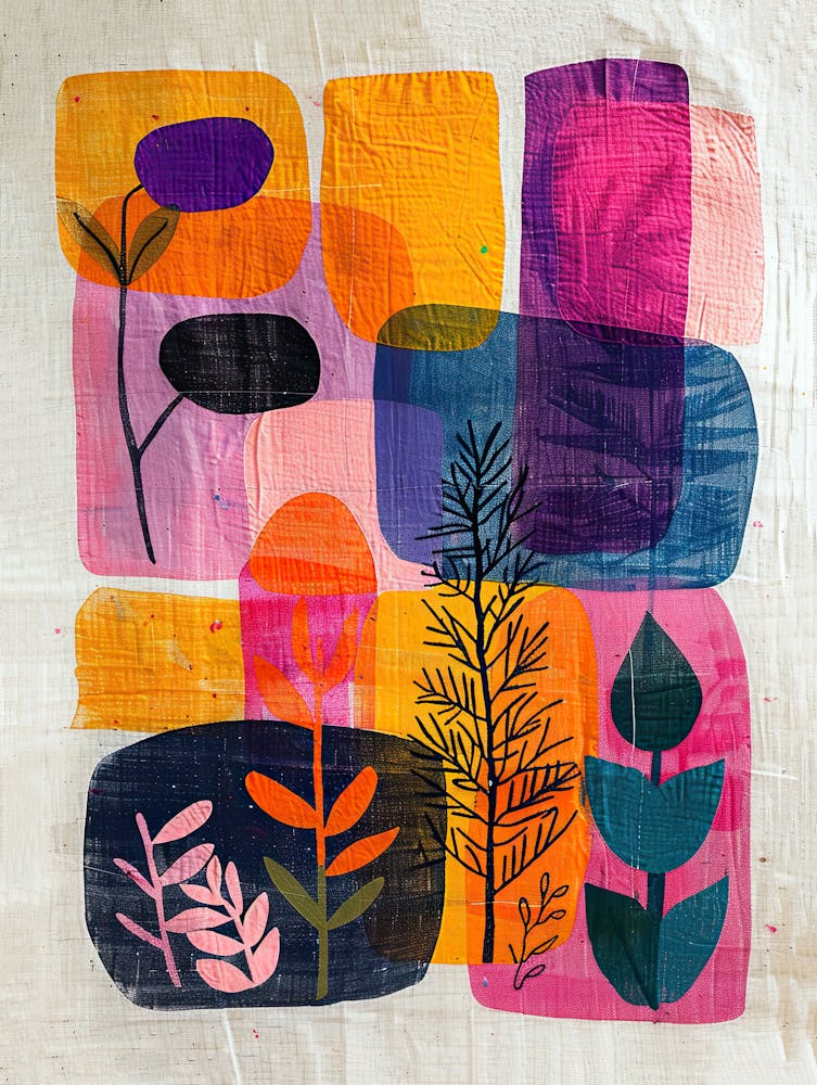 Living Abstraction Matisse Style