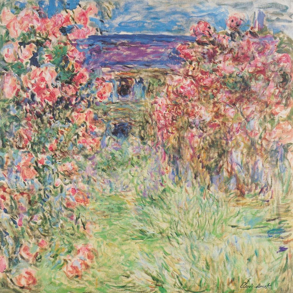 Claude Monet Das Haus In Den Rosen
