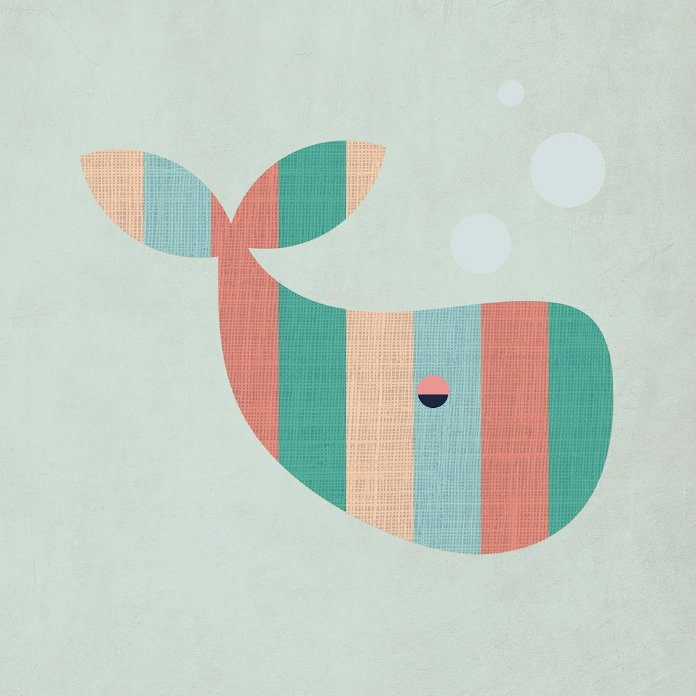 Scandi Whale Nursery