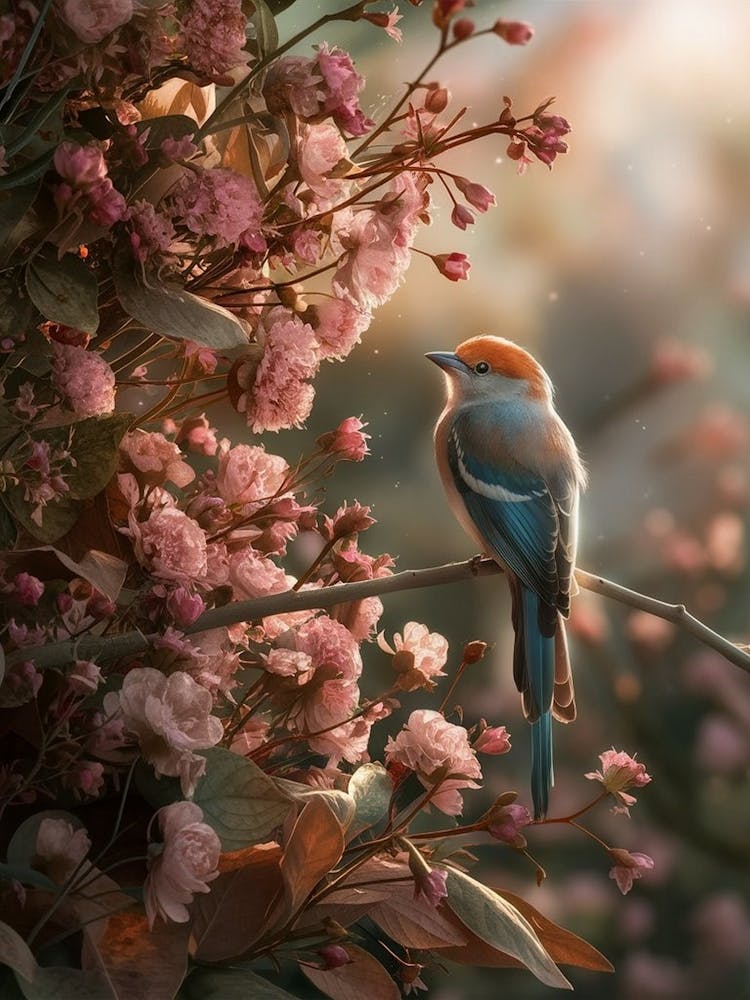 Bird In Bloom 1