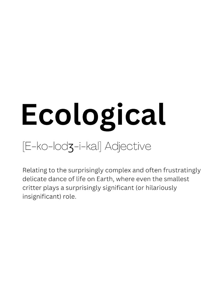 Ecological Definition Meaning