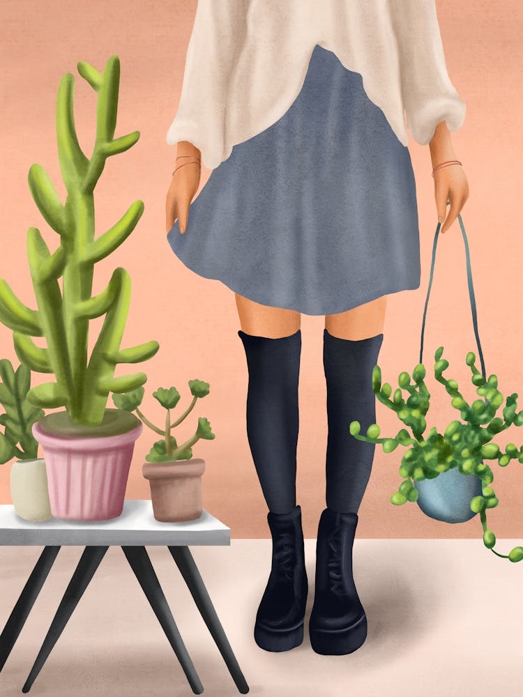 There is a house built out of stone