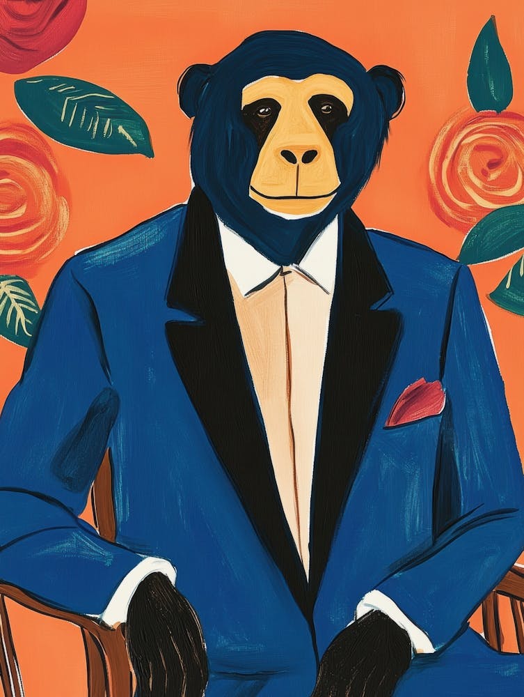 Bear In A Suit