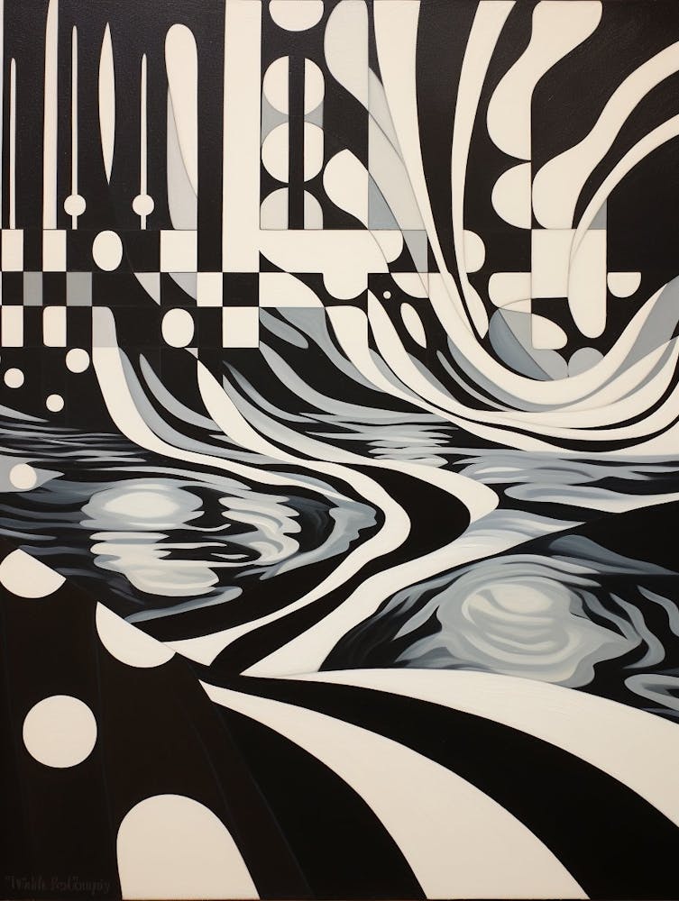 Water Geometric Abstract 11