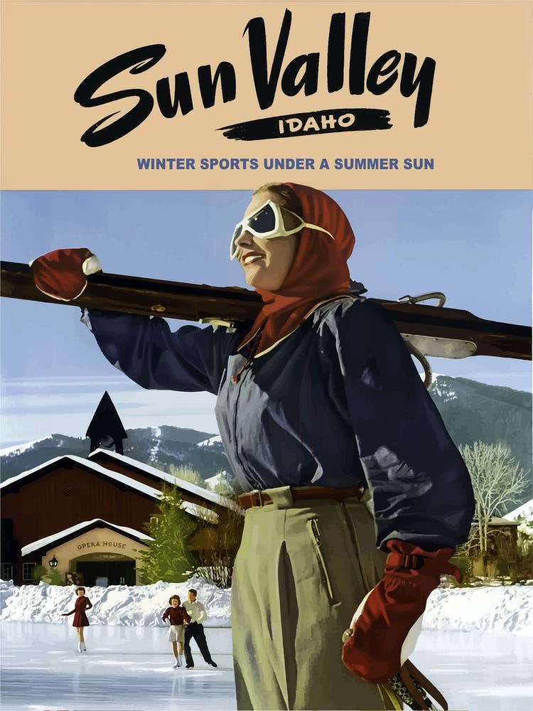 Sun Valley, Winter Sports Under Summer Sun