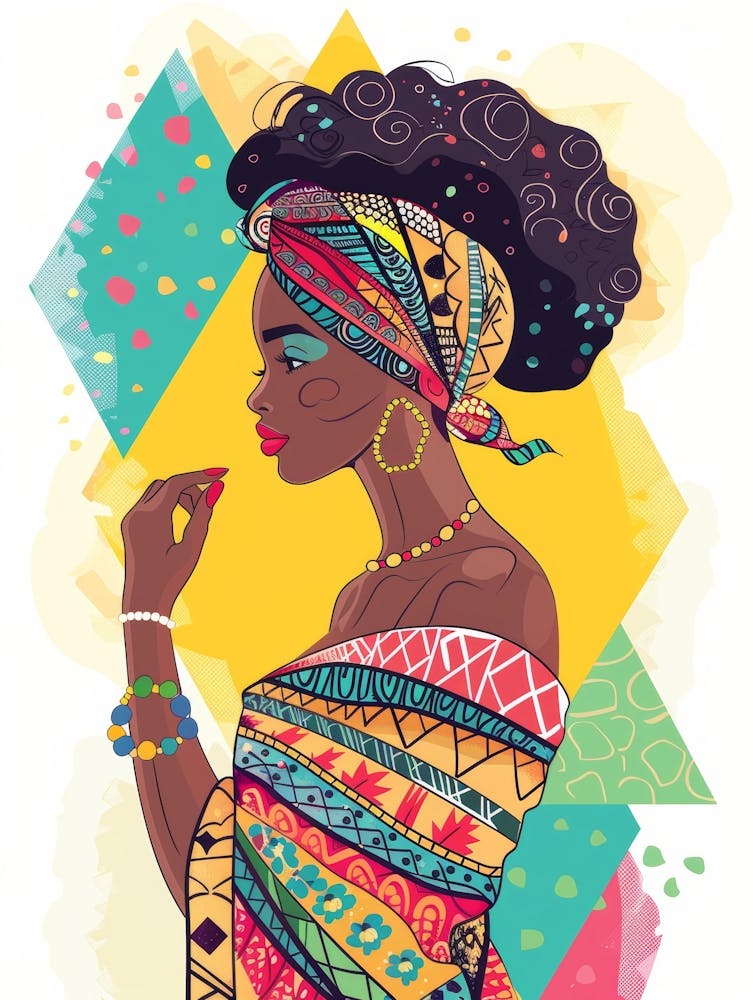 African Woman 216