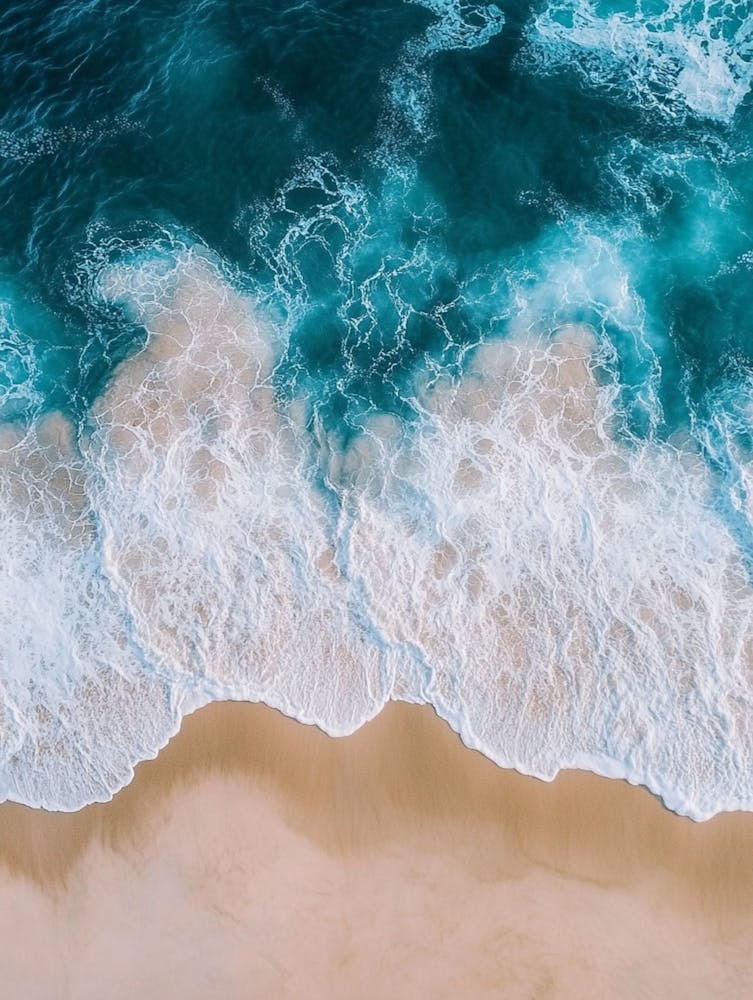 Aerial View Of A Beach 53