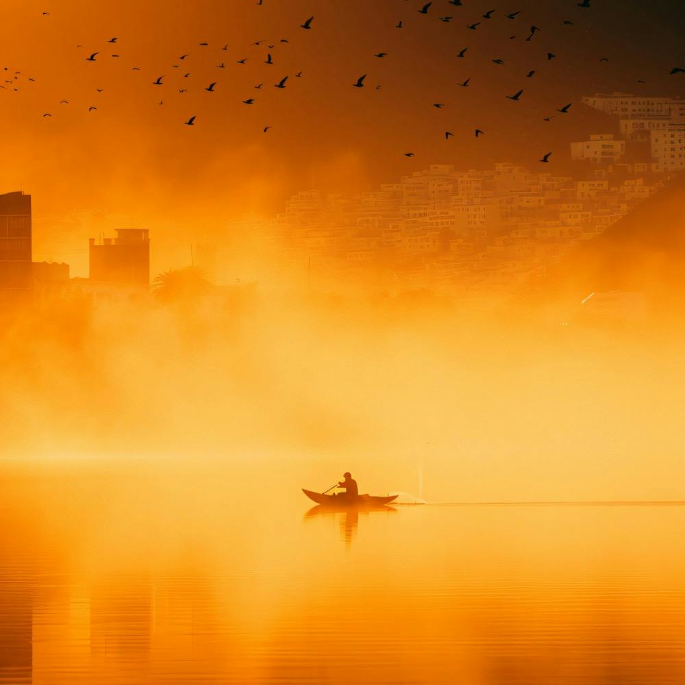 Sunrise On The Lake