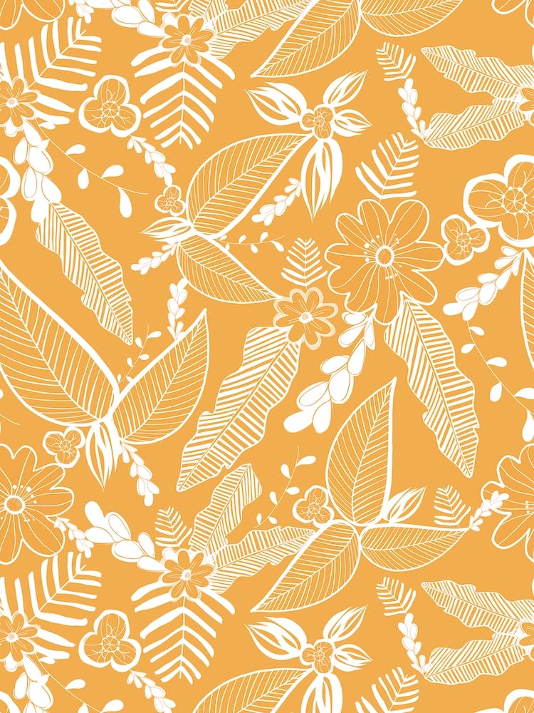 Yellow Leaf Pattern