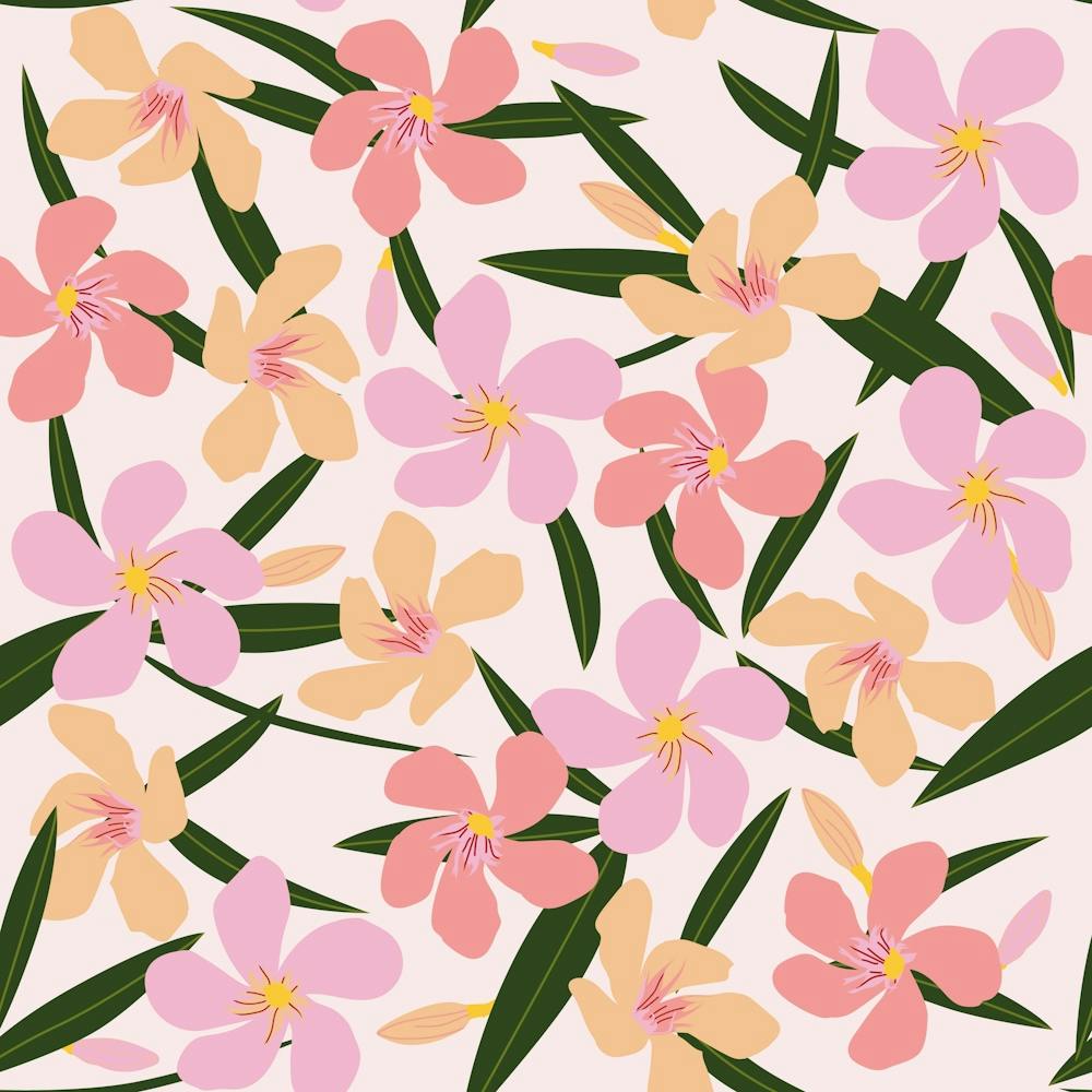 Pink oleander