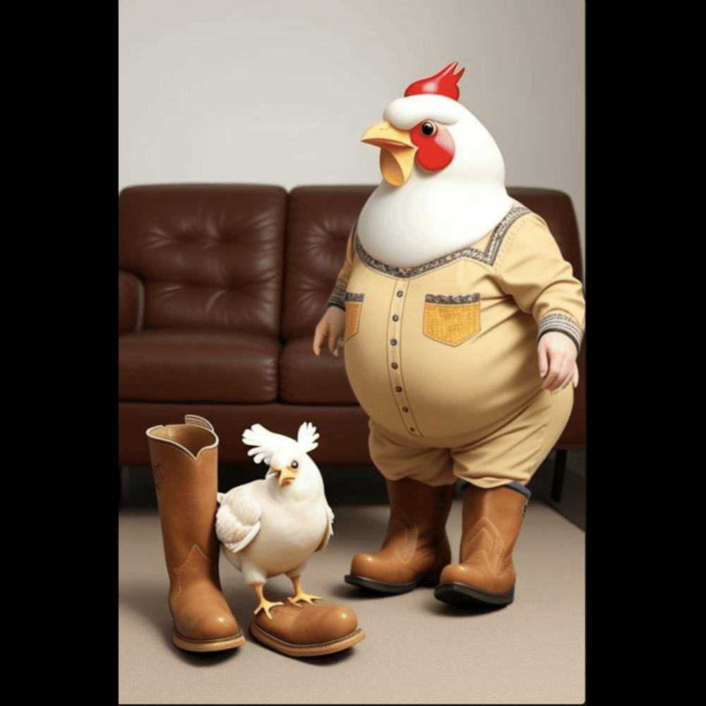 Chicken And Cowboy