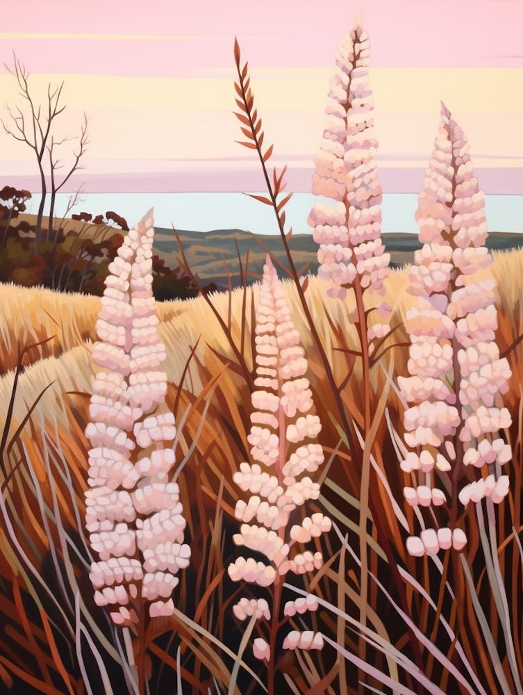 Prairie Clover 1 Flower Painting