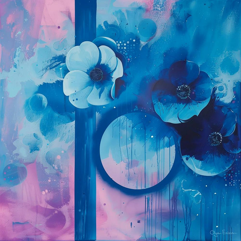 Blue Poppies 2