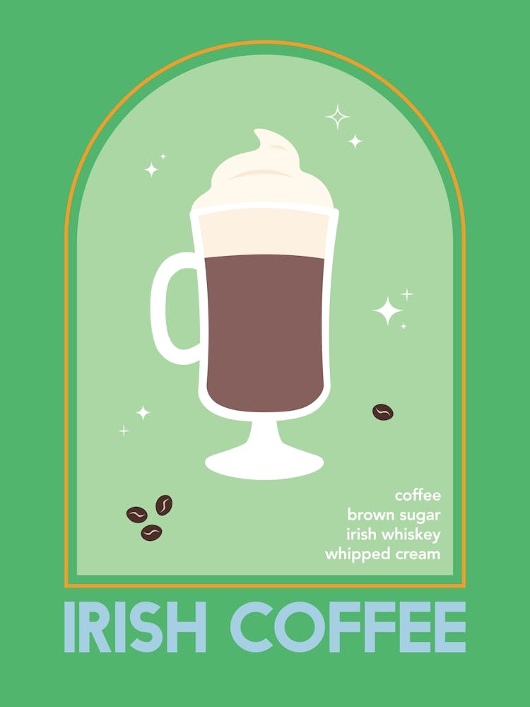 Irish Coffee Cocktail