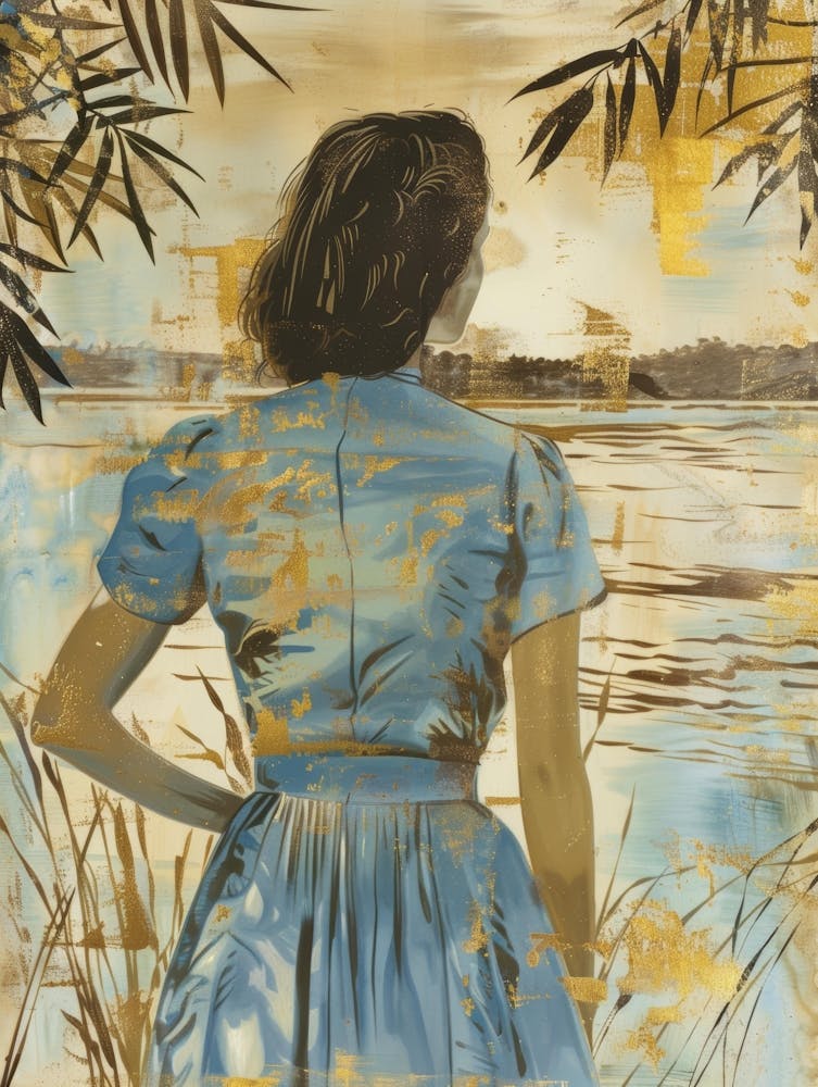 'Blue Dress' 1