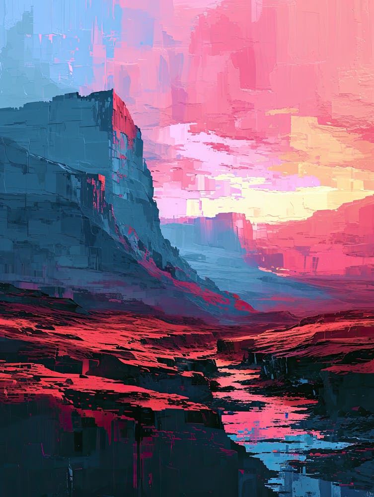 Pixelated Peaks | Pixel Art Series