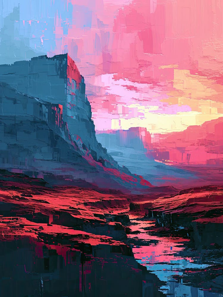 Pixelated Peaks | Pixel Art Series
