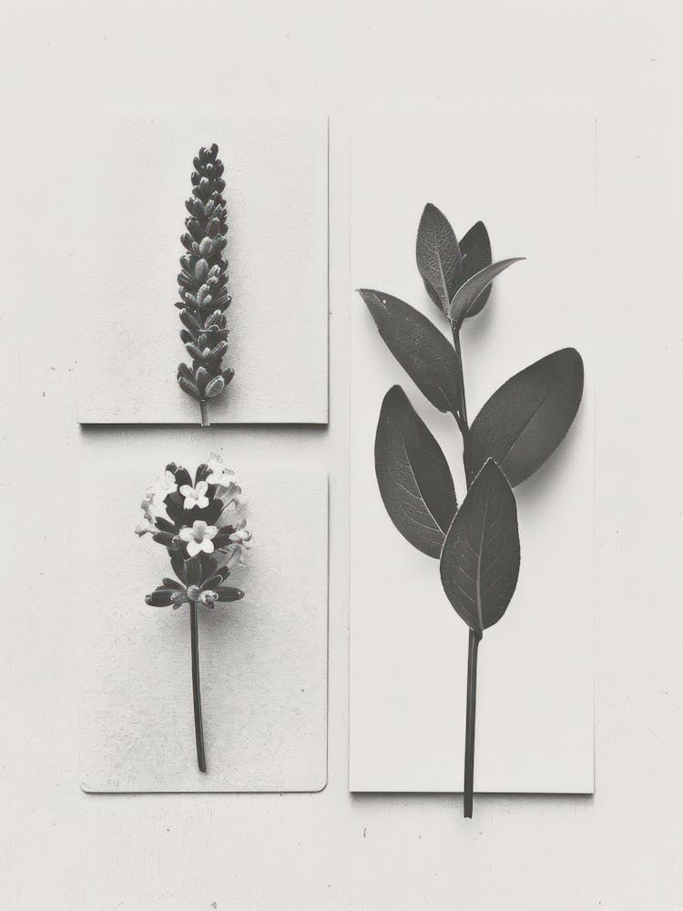 Lavender Flower Photo Collage 3