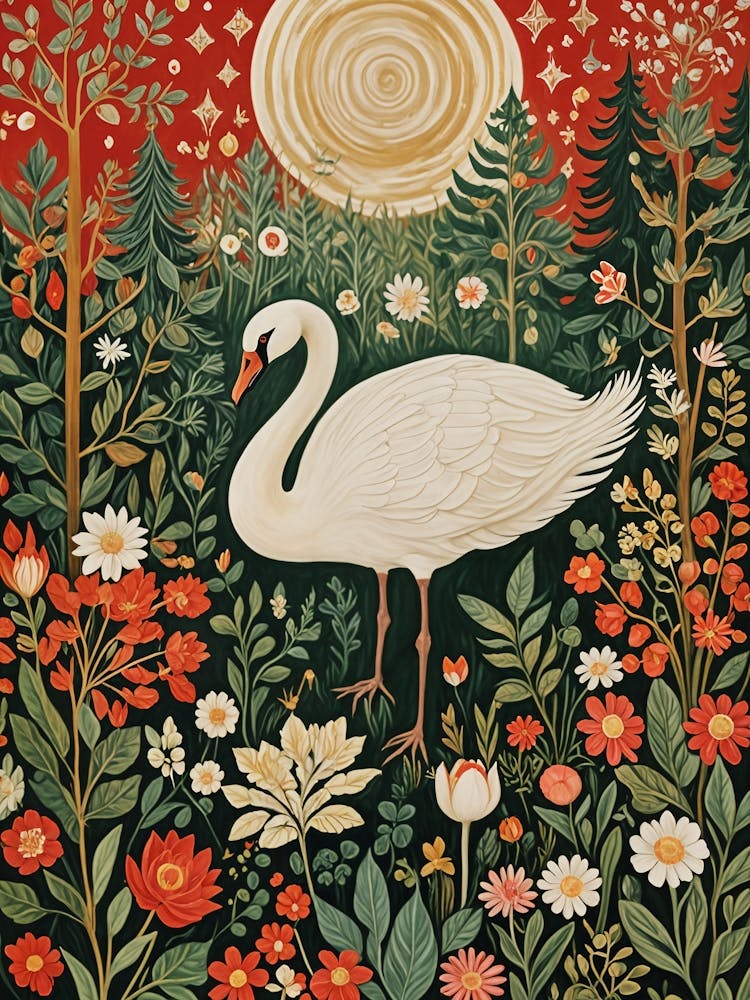 Festive Swan