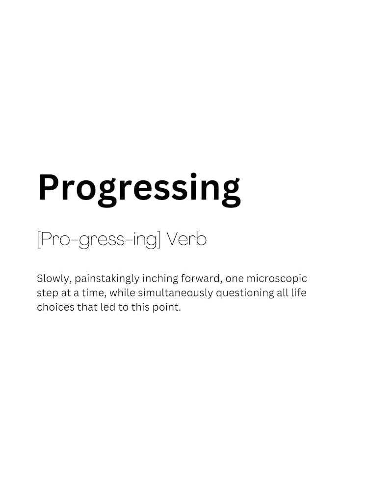 Progressing Definition Meaning