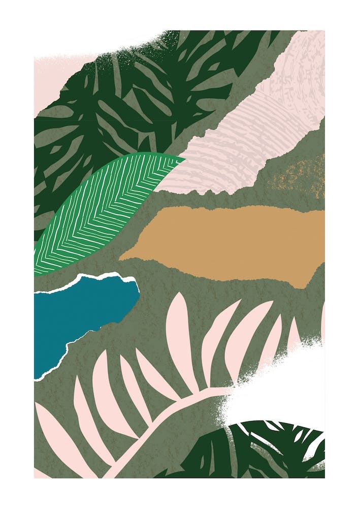 Mismatch Jungle Abstract