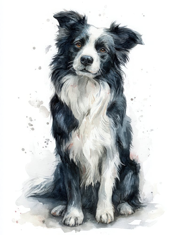 Aihrgdesign Isolated Watercolor Painting Of Dog Portraits Bor 3def2ecf 3f76 4f7c Be51 6993e20983d4 3