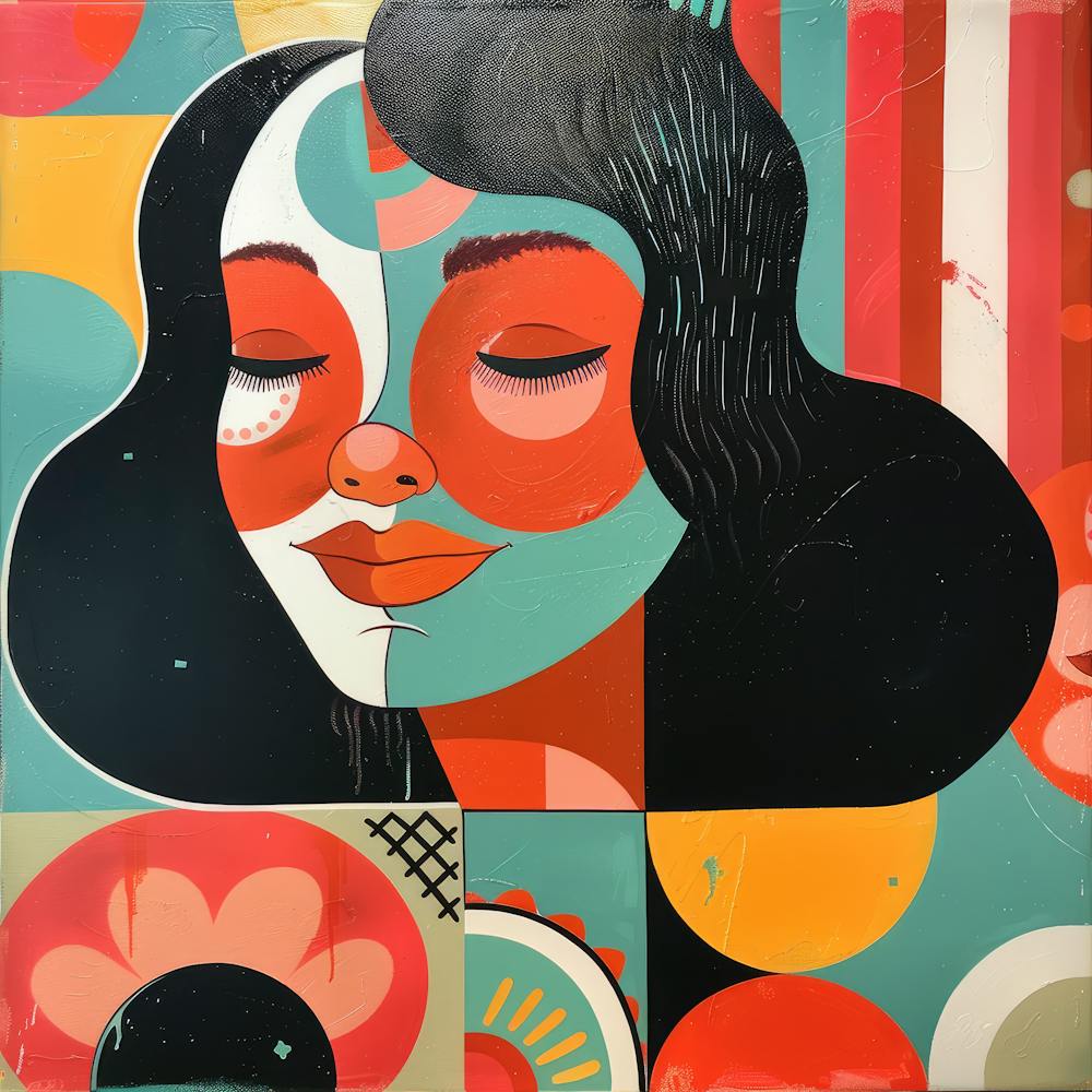 Retro Glamour Pop Art 1