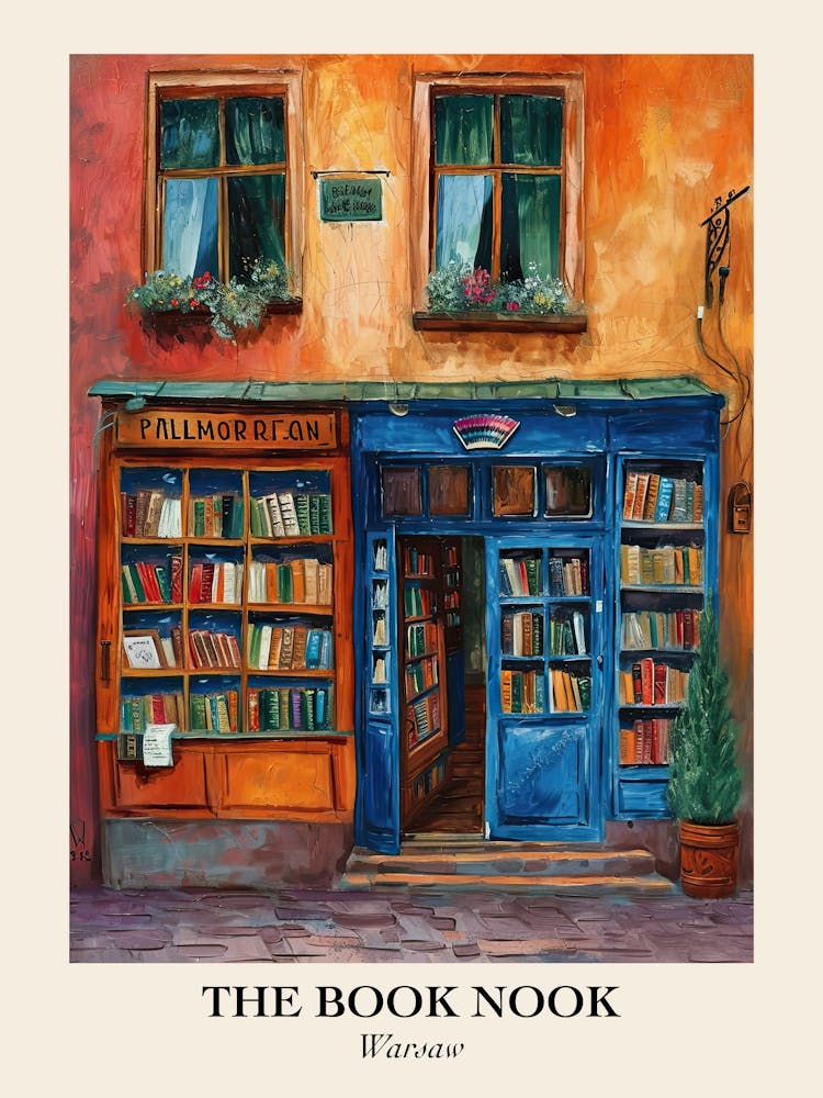 Warsaw Book Nook Bookshop 2 Poster