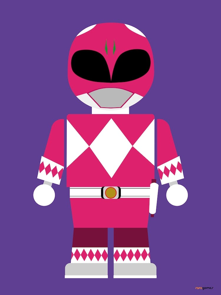 Toy Power Ranger Pink 