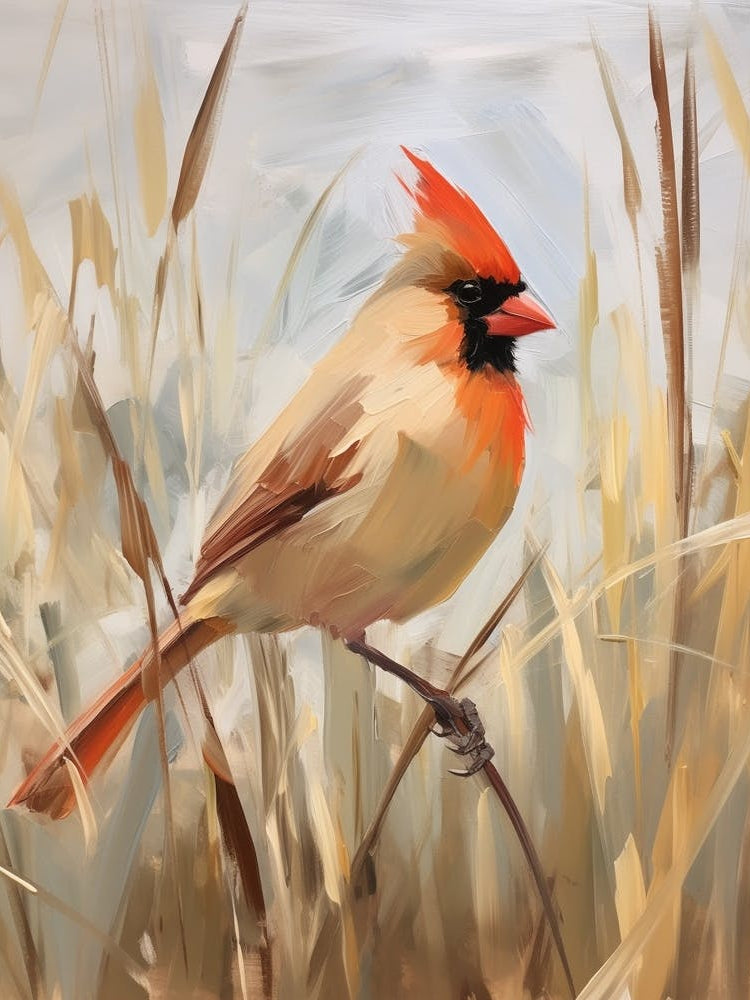 Bird Painting Cardinal 2